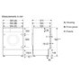 Neff 8kg Wash 5kg Dry 1400rpm Integrated Washer Dryer - White