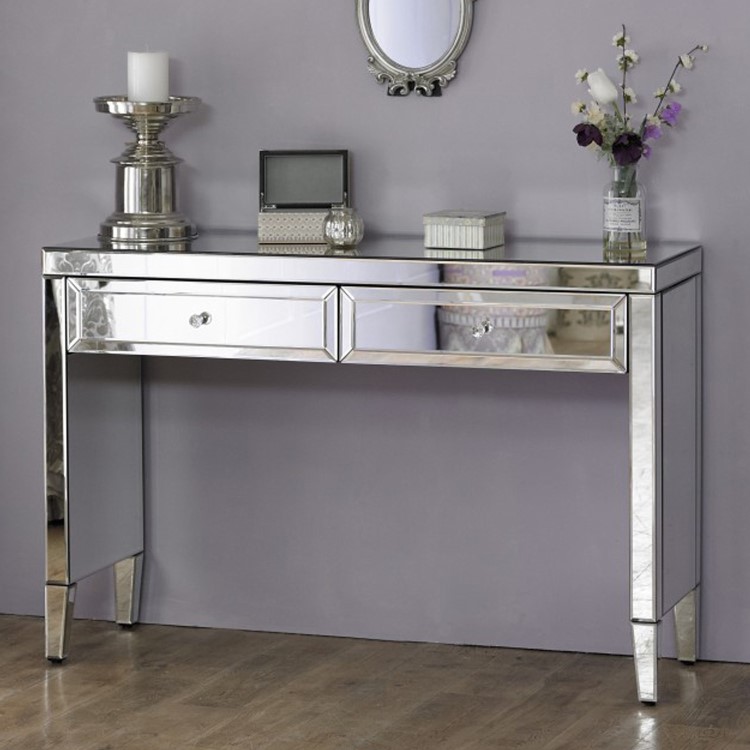 Valencia Mirrored 2 Drawer Dressing Table