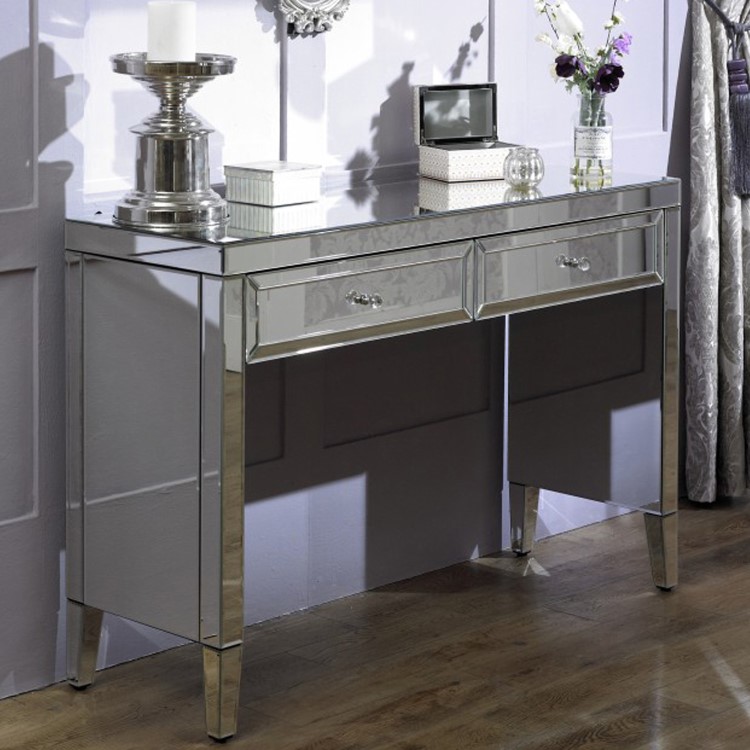Valencia Mirrored 2 Drawer Dressing Table