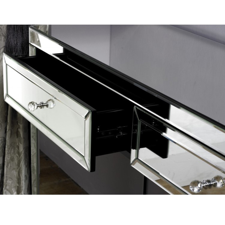 Valencia Mirrored 2 Drawer Dressing Table