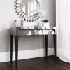 Valentina Venetian Mirrored Dressing Table - Tinted Grey Mirror