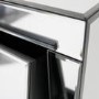 Valentina Venetian Mirrored 4 Chest of Drawers - Tinted Grey Mirror