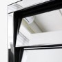 Valentina Venetian Mirrored 4 Chest of Drawers - Tinted Grey Mirror