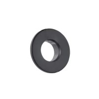 Valetta Black Overflow Cover for  Resin Basin