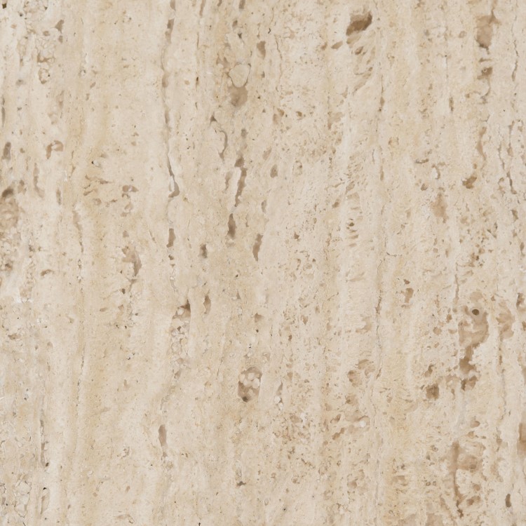 Large Round Mango Wood Coffee Table with Storage - Ivan