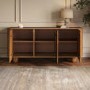Large Mango Wood Sideboard with Ball Feet - Ivan