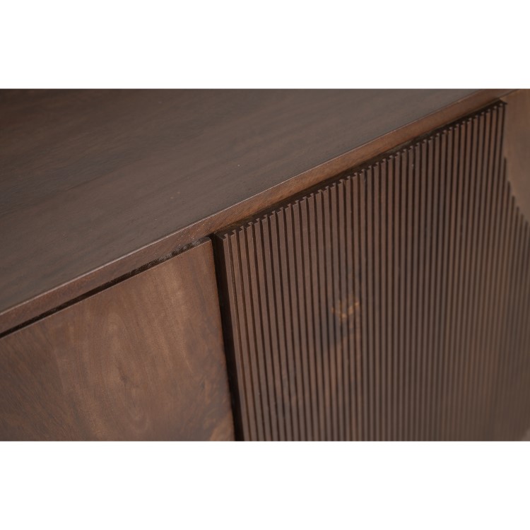 Large Walnut Sideboard with Ball Feet - Ivan