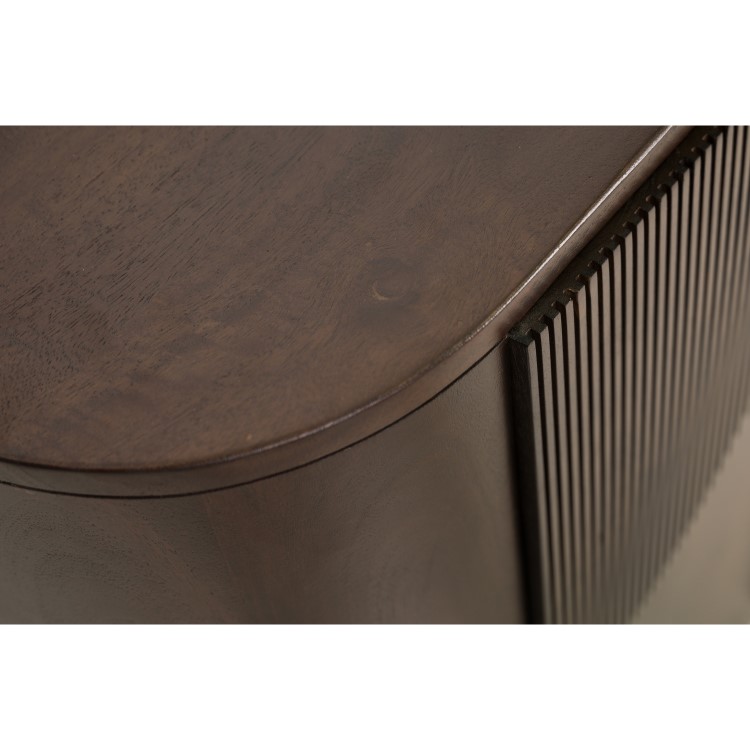 Large Walnut Sideboard with Ball Feet - Ivan