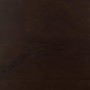 Curved Walnut Effect Coffee Table with 2 Legs - Ivan