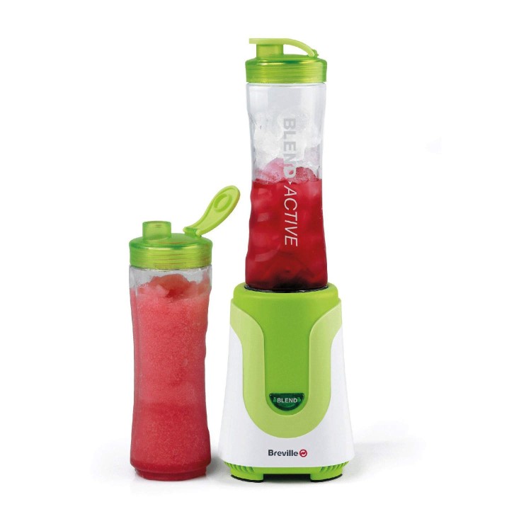 Breville Blend Active Sports Bottle Blender - Green & White