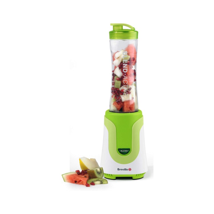Breville Blend Active Sports Bottle Blender - Green & White
