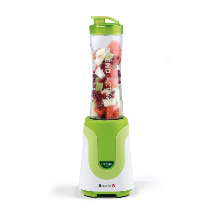 Breville Blend Active Sports Bottle Blender - Green & White
