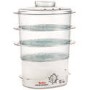 Tefal VC100665 Ultracompact 3 Tier Steamer - White