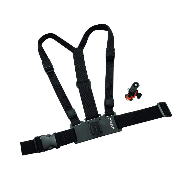 Veho VCC-A016-HSM Muvi Chest/Body Harness for K-Series Muvi HD with Muvi HD Holder and Tripod Mount