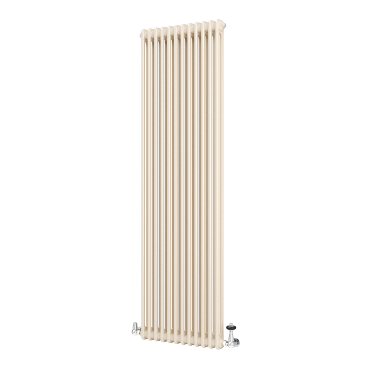 Reggio Cleopatra Vertical Double Column Traditional Radiator 1800x560mm 5279 BTU - Cast Iron Style