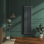 Reggio Salt & Pepper Vertical Double Column Traditional Radiator 1800x560mm 5279 BTU - Cast Iron Style