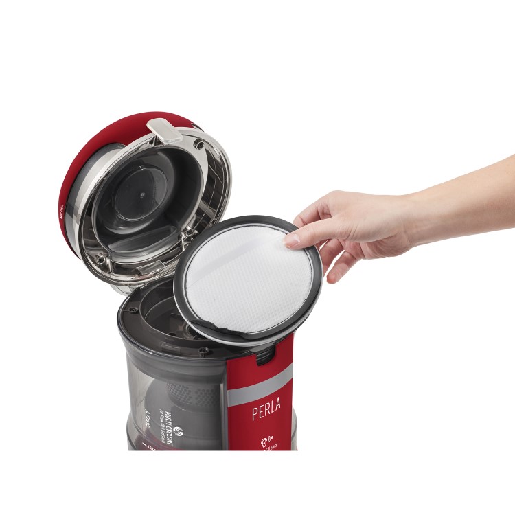Beko VCM7180P Bagless Cylinder Vacuum Cleaner - Red