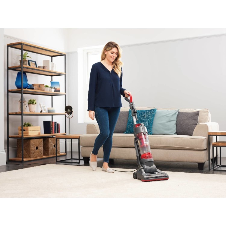 Beko VCS5125AR Upright Vacuum Cleaner - Grey & Red
