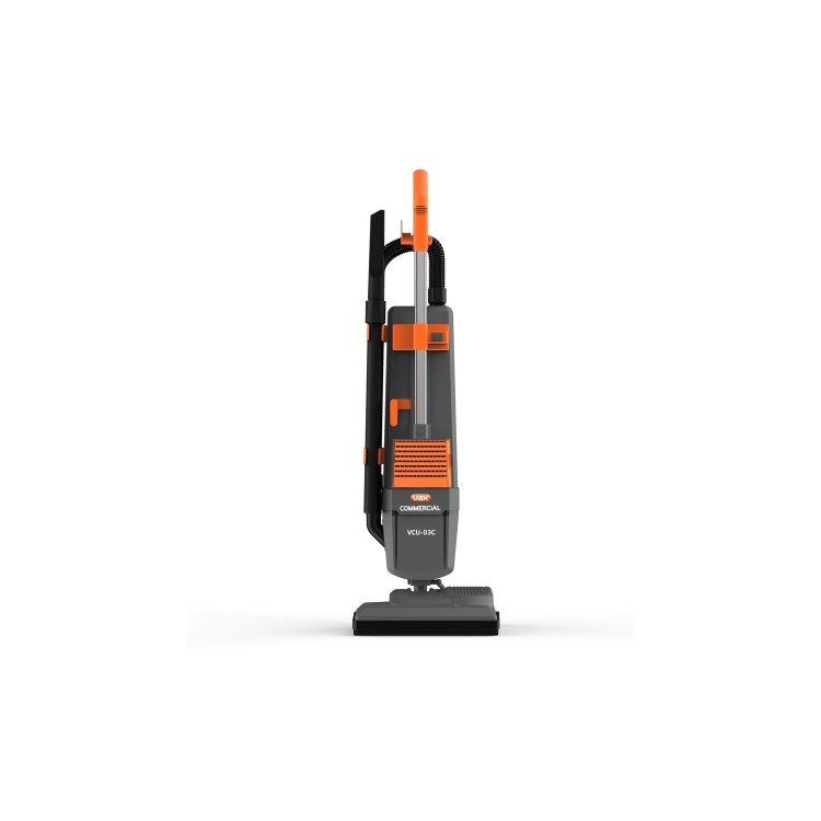 Vax VCU03C Commercial Upright Twin Motor Vacuum Cleaner - Grey And Orange