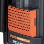 Vax VCU03C Commercial Upright Twin Motor Vacuum Cleaner - Grey And Orange