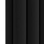 Sorrento Midnight Black Vertical Oval Designer Radiator 1800x590mm Double Panel 6229 BTU