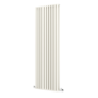 Refurbished - Sorrento Linen Vertical Oval Designer Radiator 1800x590mm Double Panel 6229 BTU