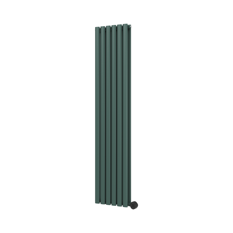 Evergreen Vertical Smart Electric Radiator with Wi-Fi Thermostat - 1.2KW - H1600xW354 - Bathroom Safe