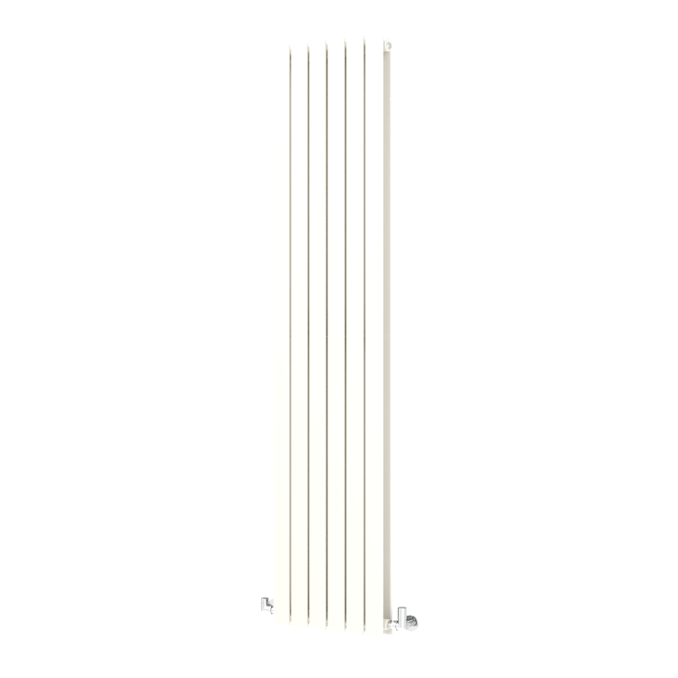 Riace Linen Vertical Flat Designer Radiator 1800x408mm Double Panel 4168 BTU