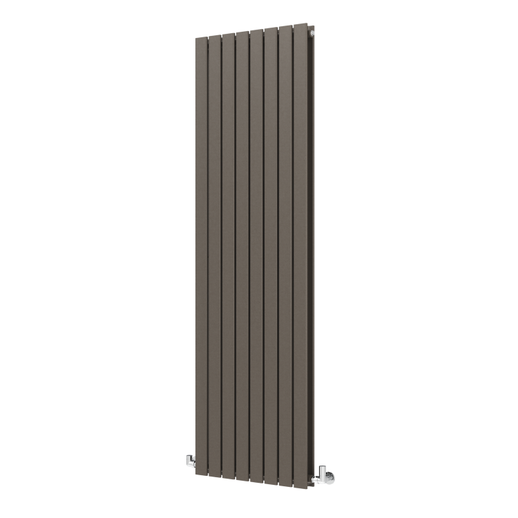 Riace Russet Vertical Flat Designer Radiator 1800x544mm Double Panel 5557 BTU