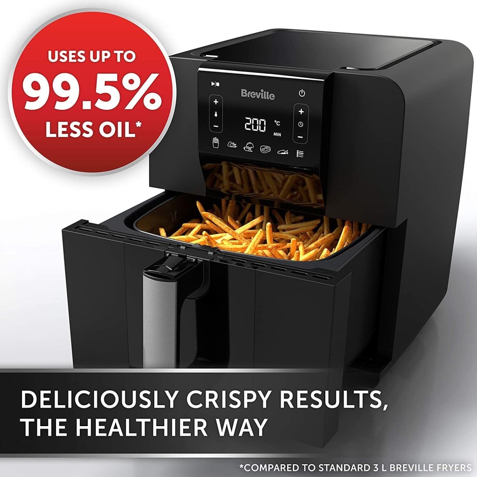 Breville VDF126 Halo 5.5L Air Fryer BuyItDirect.ie