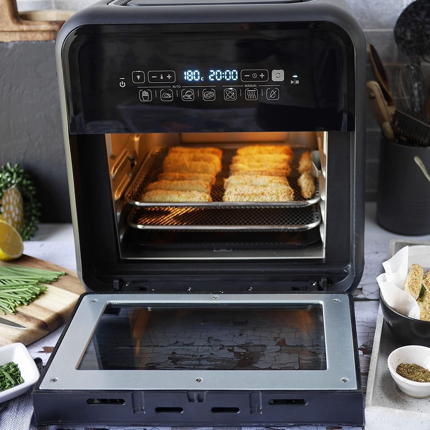 Breville VDF127 Halo Rotisserie 10L Digital 4-in-1 Air Fryer