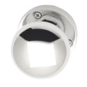 VEDEABP75 Internal Silver Polished Chrome Bathroom Knob Door Handle with Lock, Latch and Hinges Pack - 75mm Latch - Vedea - XL Joinery