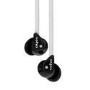 Veho VEP-003-360Z1-K 360 Z-1 Noise Isolating Stereo Earphones with Flat Flex Anti Tangle Cord - Blac & White 