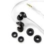 Veho VEP-003-360Z1-K 360 Z-1 Noise Isolating Stereo Earphones with Flat Flex Anti Tangle Cord - Blac & White 