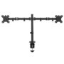 Vision Professional dual Monitor Desk Post Mount - Black