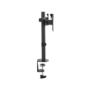 Vision Professional dual Monitor Desk Post Mount - Black