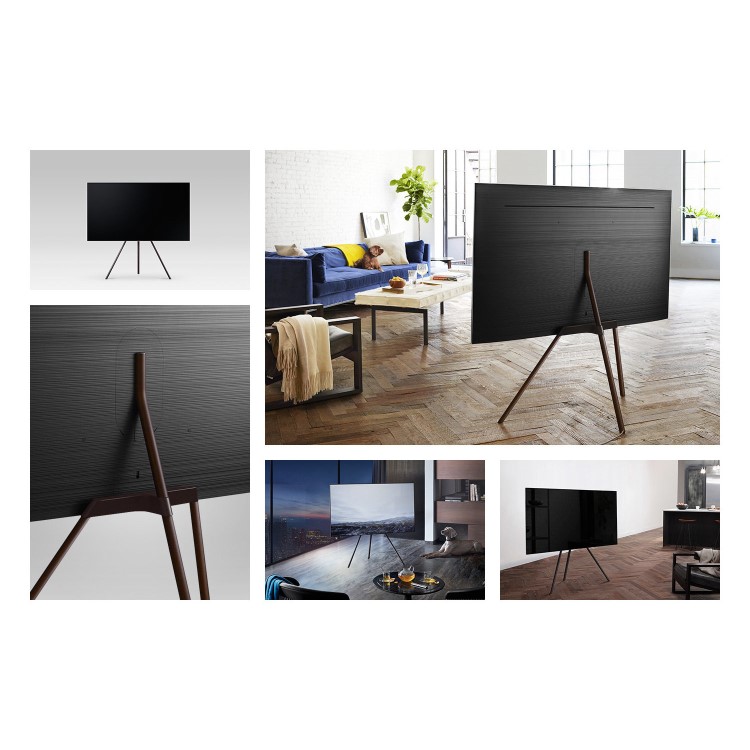 Samsung VG-STSM11B Brown Studio Easel Stand for up to 65" QLED TVs