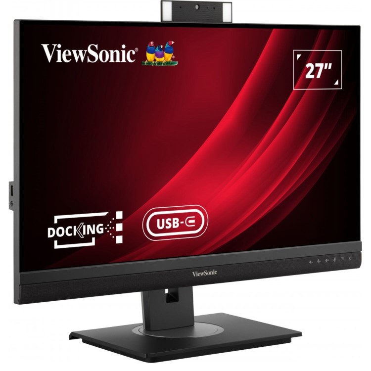 ViewSonic VG2756V-2K 27" IPS QHD Webcam Docking Monitor