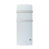 electriq 1200W Smart Wall Mounted Designer Glass Heater with Towel Rails - White
