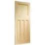 Internal Pine 1930s 4-Panel Door - Unfinished - 1981 x 610 x 35mm - Vine DX Essential - XL Joinery