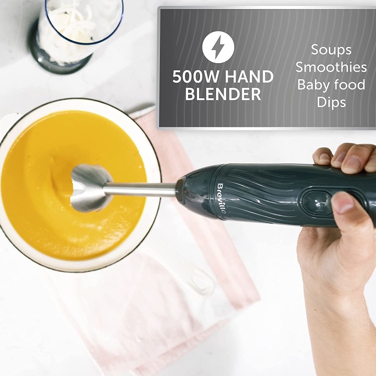 Breville Flow Hand Blender - Grey