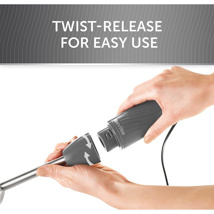 Breville Flow Hand Blender - Grey