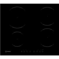 Indesit VIA6400C 59cm Four Zone Induction Hob - Frameless Black