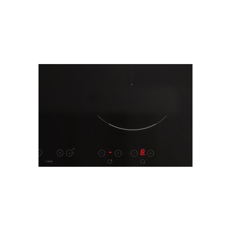 Indesit VIA6400C 59cm Four Zone Induction Hob - Frameless Black