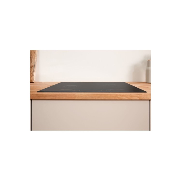 Indesit VIA6400C 59cm Four Zone Induction Hob - Frameless Black