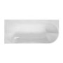 GRADE A1 - Freestanding Double Ended Left Hand Corner Bath 1700 x 750mm - Vigo