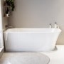 ALMOST PERFECT - Freestanding Single Ended Left Hand Corner Bath 1700 x 750mm - Vigo