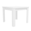 Vivienne Flip Top White High Gloss 4 Seater Dining Table