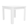 White Gloss Extendable Dining Table - Seats 4-6 - Vivienne