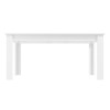 White Gloss Extendable Dining Table - Seats 4-6 - Vivienne